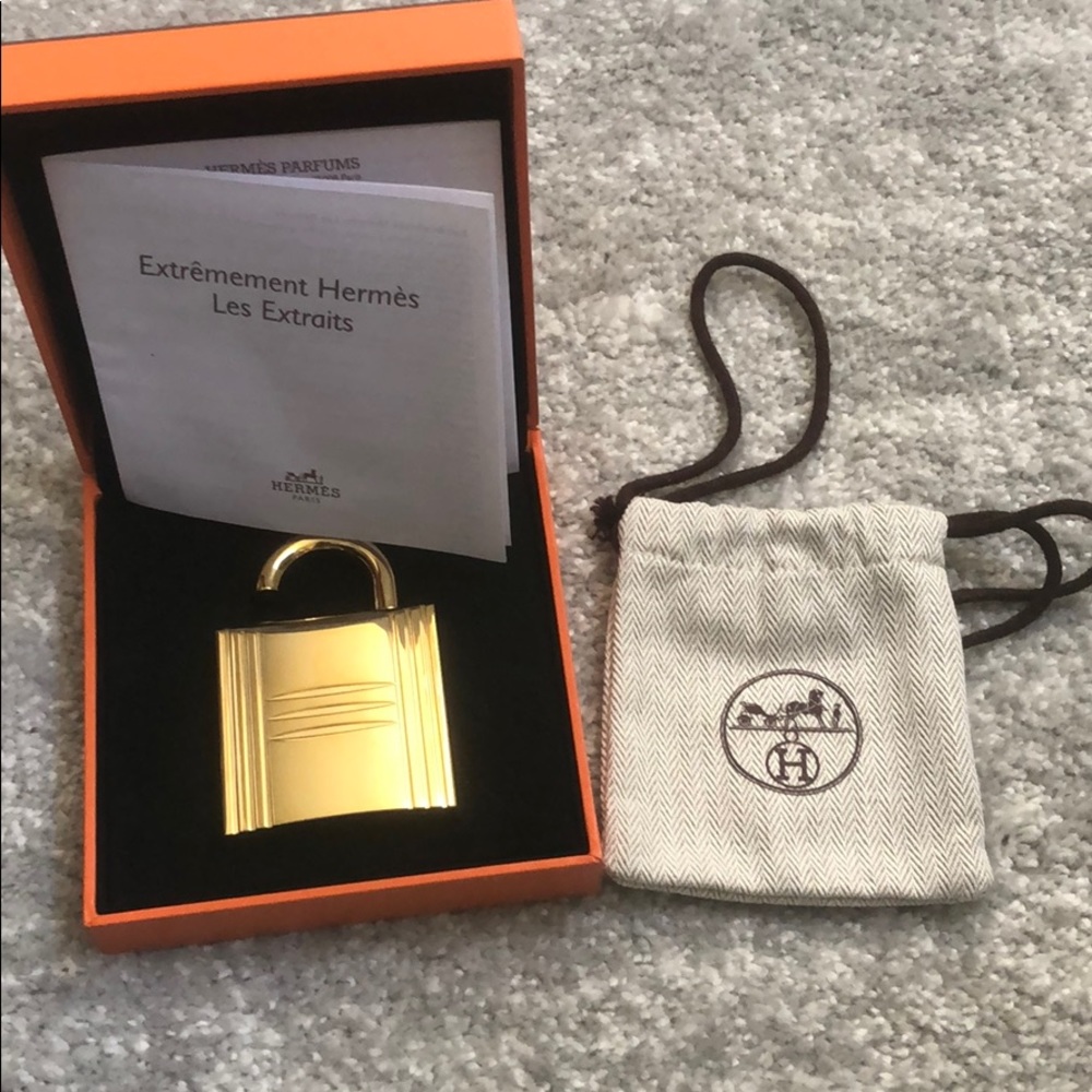 Hermès Cadena Lock Perfume Bottle NIB